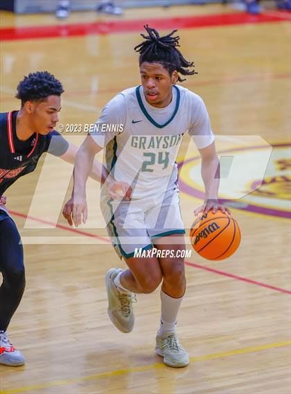 Thumbnail 2 in Sandy Creek vs Grayson (Hard in the Paint) photogallery.