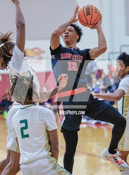 Thumbnail 2 in Sandy Creek vs Grayson (Hard in the Paint) photogallery.