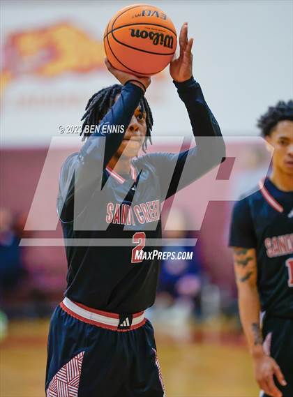 Thumbnail 2 in Sandy Creek vs Grayson (Hard in the Paint) photogallery.