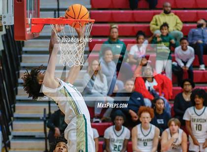 Thumbnail 2 in Sandy Creek vs Grayson (Hard in the Paint) photogallery.