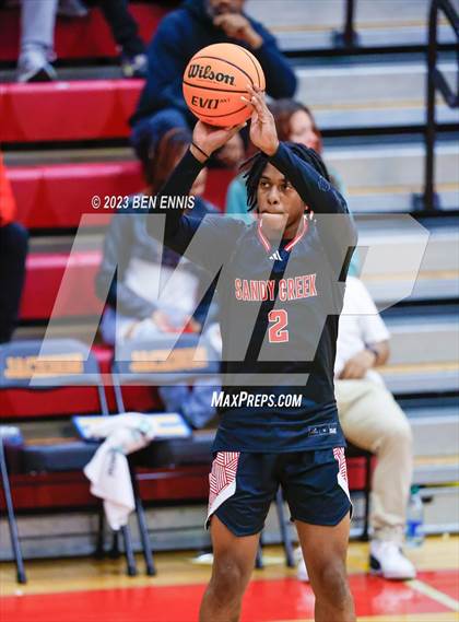 Thumbnail 2 in Sandy Creek vs Grayson (Hard in the Paint) photogallery.