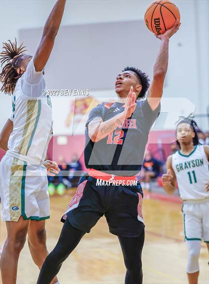 Thumbnail 1 in Sandy Creek vs Grayson (Hard in the Paint) photogallery.