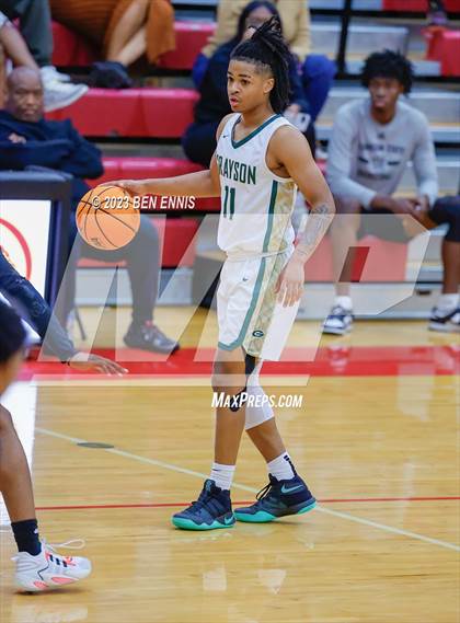 Thumbnail 1 in Sandy Creek vs Grayson (Hard in the Paint) photogallery.