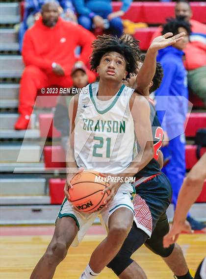 Thumbnail 1 in Sandy Creek vs Grayson (Hard in the Paint) photogallery.