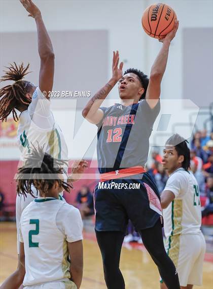 Thumbnail 1 in Sandy Creek vs Grayson (Hard in the Paint) photogallery.