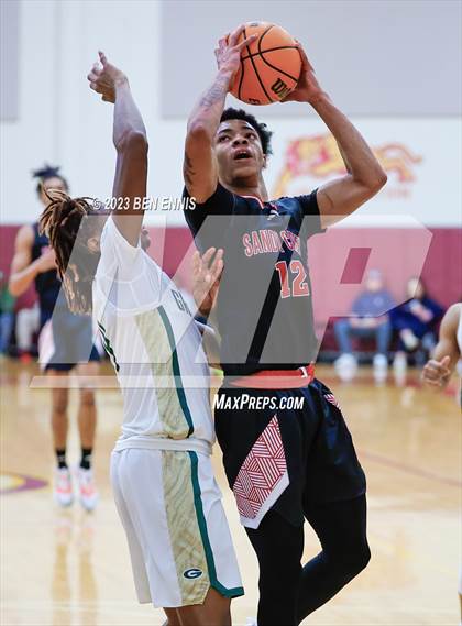 Thumbnail 3 in Sandy Creek vs Grayson (Hard in the Paint) photogallery.