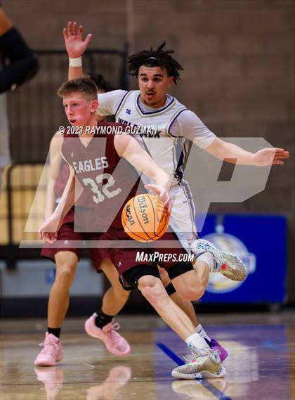 Thumbnail 2 in Fresno Christian vs. Ridgeview photogallery.