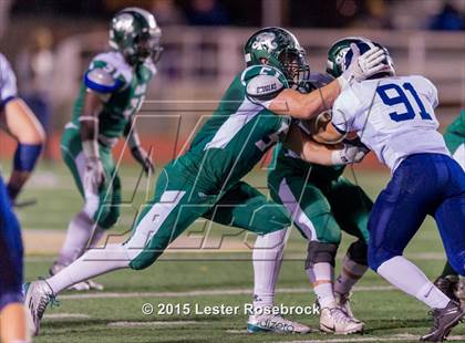 Thumbnail 3 in Smithson Valley vs. Reagan (UIL 6A Bi-district Playoffs) photogallery.