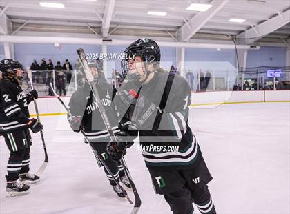 Thumbnail 2 in Duxbury vs St. Mary's (Hingham Showcase)  photogallery.