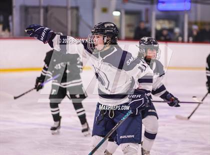Thumbnail 2 in Duxbury vs St. Mary's (Hingham Showcase)  photogallery.