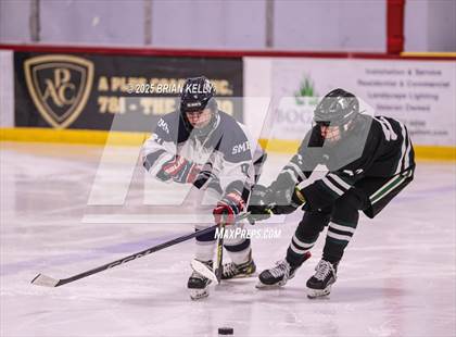 Thumbnail 2 in Duxbury vs St. Mary's (Hingham Showcase)  photogallery.
