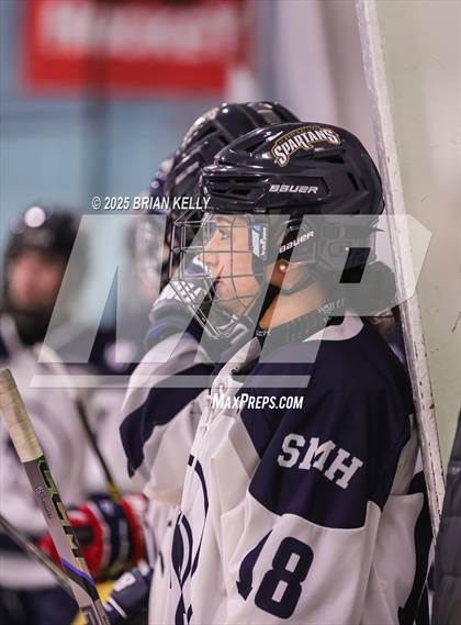 Thumbnail 1 in Duxbury vs St. Mary's (Hingham Showcase)  photogallery.