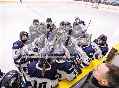 Thumbnail 1 in Duxbury vs St. Mary's (Hingham Showcase)  photogallery.