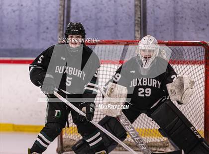 Thumbnail 1 in Duxbury vs St. Mary's (Hingham Showcase)  photogallery.