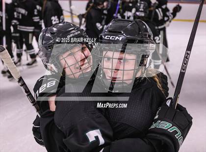 Thumbnail 2 in Duxbury vs St. Mary's (Hingham Showcase)  photogallery.