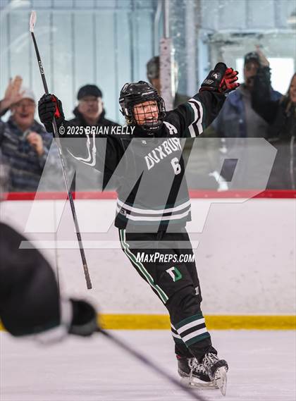 Thumbnail 2 in Duxbury vs St. Mary's (Hingham Showcase)  photogallery.