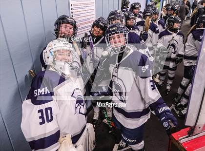 Thumbnail 2 in Duxbury vs St. Mary's (Hingham Showcase)  photogallery.