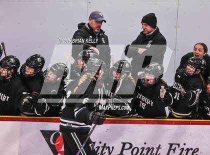 Thumbnail 1 in Duxbury vs St. Mary's (Hingham Showcase)  photogallery.