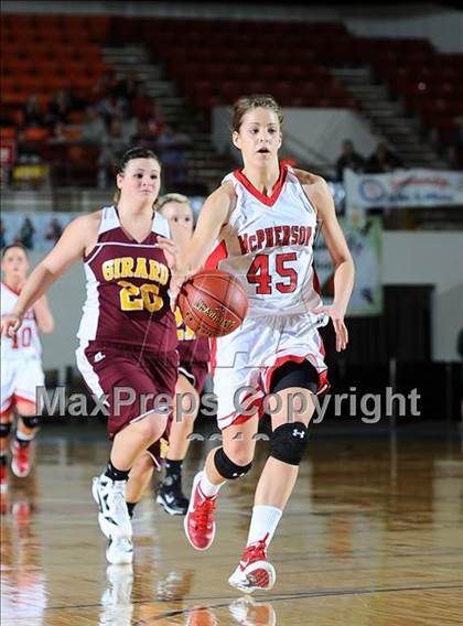Thumbnail 1 in McPherson vs. Girard (KSHSAA 4A Playoffs) photogallery.