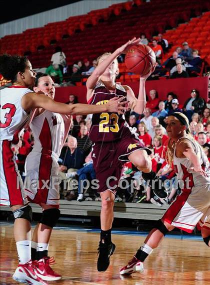 Thumbnail 2 in McPherson vs. Girard (KSHSAA 4A Playoffs) photogallery.