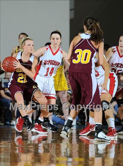Thumbnail 2 in McPherson vs. Girard (KSHSAA 4A Playoffs) photogallery.