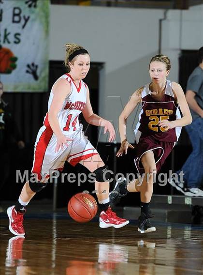 Thumbnail 1 in McPherson vs. Girard (KSHSAA 4A Playoffs) photogallery.