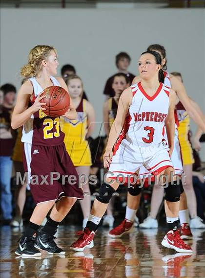 Thumbnail 3 in McPherson vs. Girard (KSHSAA 4A Playoffs) photogallery.