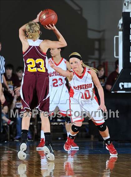 Thumbnail 1 in McPherson vs. Girard (KSHSAA 4A Playoffs) photogallery.