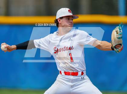 Thumbnail 1 in Edmund Burke Academy vs. Gatewood (GIAA 2A Championship - Game 3) photogallery.