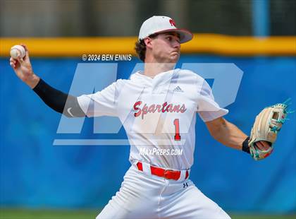 Thumbnail 3 in Edmund Burke Academy vs. Gatewood (GIAA 2A Championship - Game 3) photogallery.