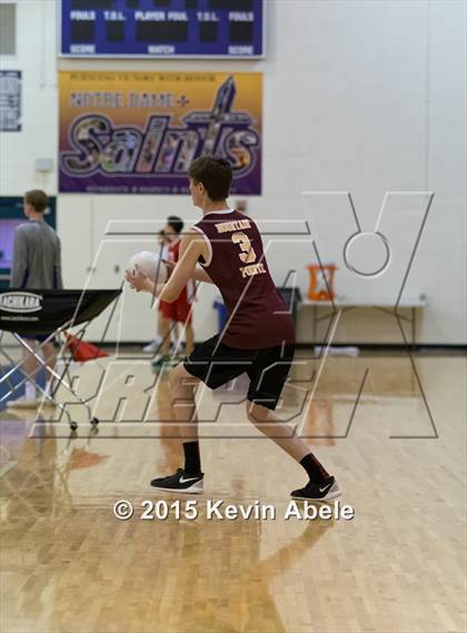 Thumbnail 2 in Ironwood vs Mountain Pointe (Notre Dame Prep Invitational) photogallery.