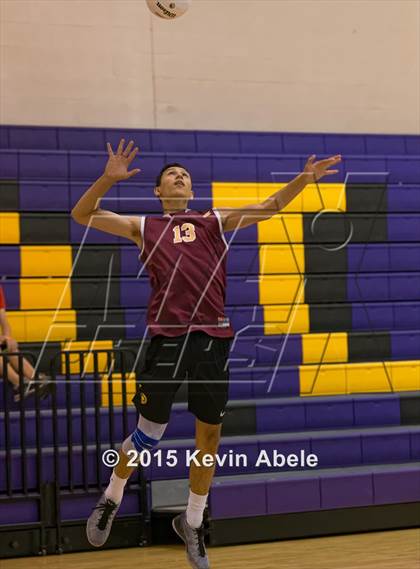 Thumbnail 3 in Ironwood vs Mountain Pointe (Notre Dame Prep Invitational) photogallery.