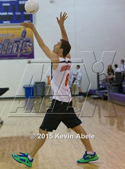 Thumbnail 3 in Ironwood vs Mountain Pointe (Notre Dame Prep Invitational) photogallery.