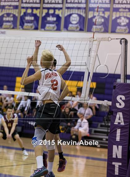 Thumbnail 1 in Ironwood vs Mountain Pointe (Notre Dame Prep Invitational) photogallery.