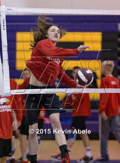 Thumbnail 1 in Ironwood vs Mountain Pointe (Notre Dame Prep Invitational) photogallery.