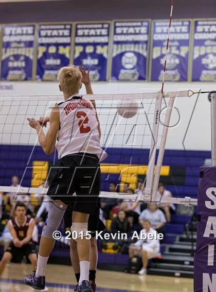 Thumbnail 2 in Ironwood vs Mountain Pointe (Notre Dame Prep Invitational) photogallery.