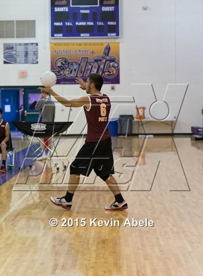 Thumbnail 2 in Ironwood vs Mountain Pointe (Notre Dame Prep Invitational) photogallery.