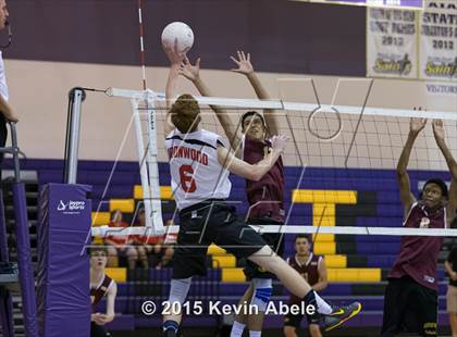 Thumbnail 2 in Ironwood vs Mountain Pointe (Notre Dame Prep Invitational) photogallery.