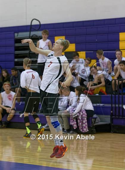 Thumbnail 3 in Ironwood vs Mountain Pointe (Notre Dame Prep Invitational) photogallery.