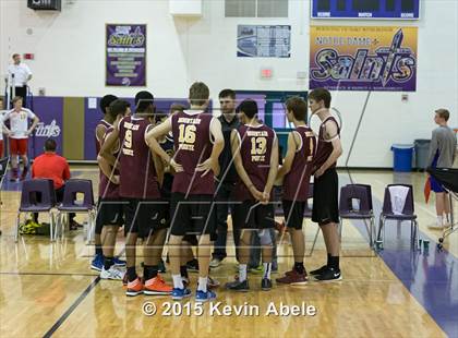 Thumbnail 3 in Ironwood vs Mountain Pointe (Notre Dame Prep Invitational) photogallery.
