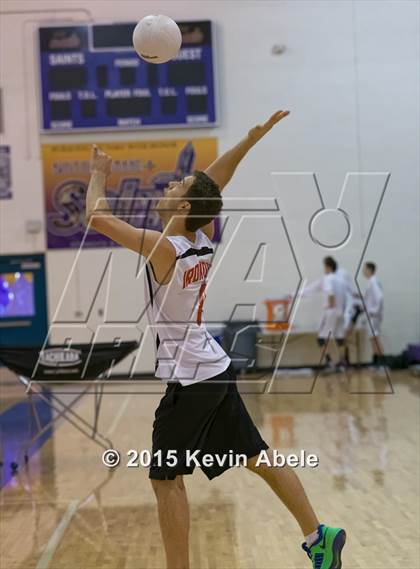 Thumbnail 3 in Ironwood vs Mountain Pointe (Notre Dame Prep Invitational) photogallery.