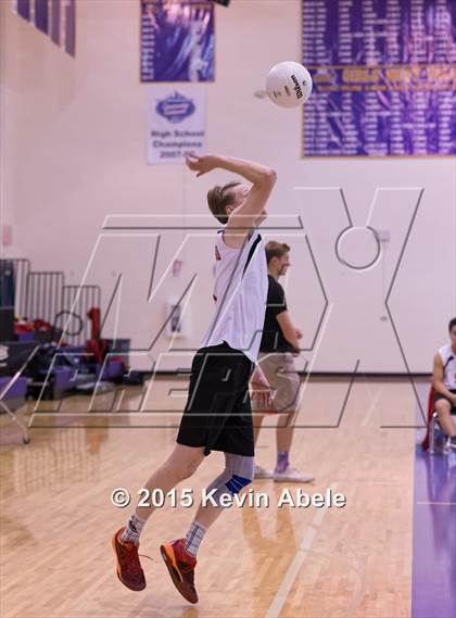 Thumbnail 2 in Ironwood vs Mountain Pointe (Notre Dame Prep Invitational) photogallery.
