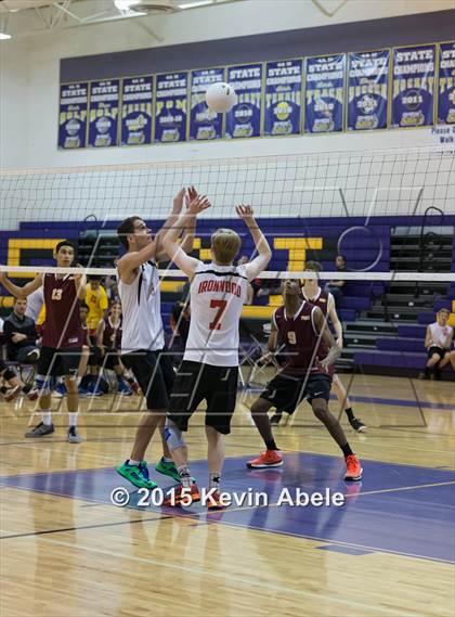 Thumbnail 1 in Ironwood vs Mountain Pointe (Notre Dame Prep Invitational) photogallery.