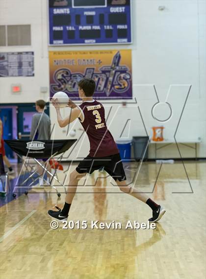 Thumbnail 3 in Ironwood vs Mountain Pointe (Notre Dame Prep Invitational) photogallery.