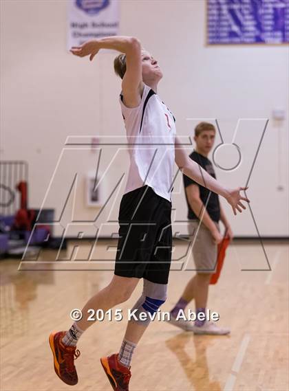 Thumbnail 2 in Ironwood vs Mountain Pointe (Notre Dame Prep Invitational) photogallery.