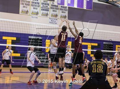 Thumbnail 2 in Ironwood vs Mountain Pointe (Notre Dame Prep Invitational) photogallery.