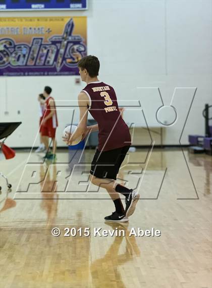 Thumbnail 1 in Ironwood vs Mountain Pointe (Notre Dame Prep Invitational) photogallery.