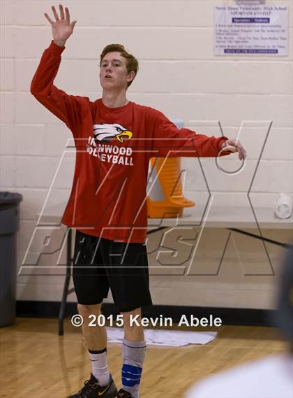 Thumbnail 2 in Ironwood vs Mountain Pointe (Notre Dame Prep Invitational) photogallery.