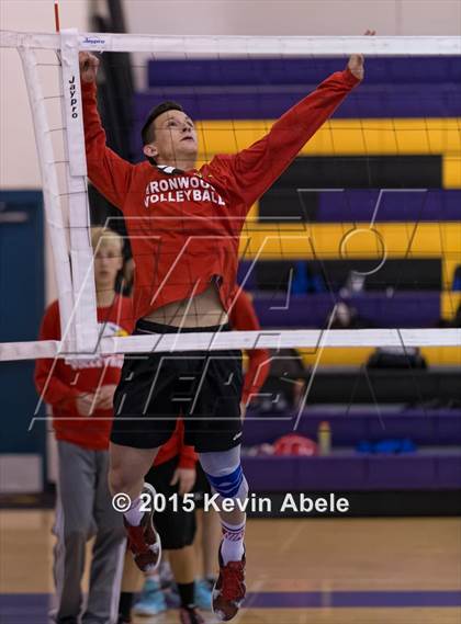 Thumbnail 2 in Ironwood vs Mountain Pointe (Notre Dame Prep Invitational) photogallery.