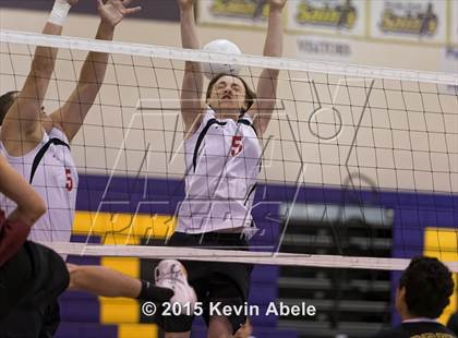Thumbnail 2 in Ironwood vs Mountain Pointe (Notre Dame Prep Invitational) photogallery.